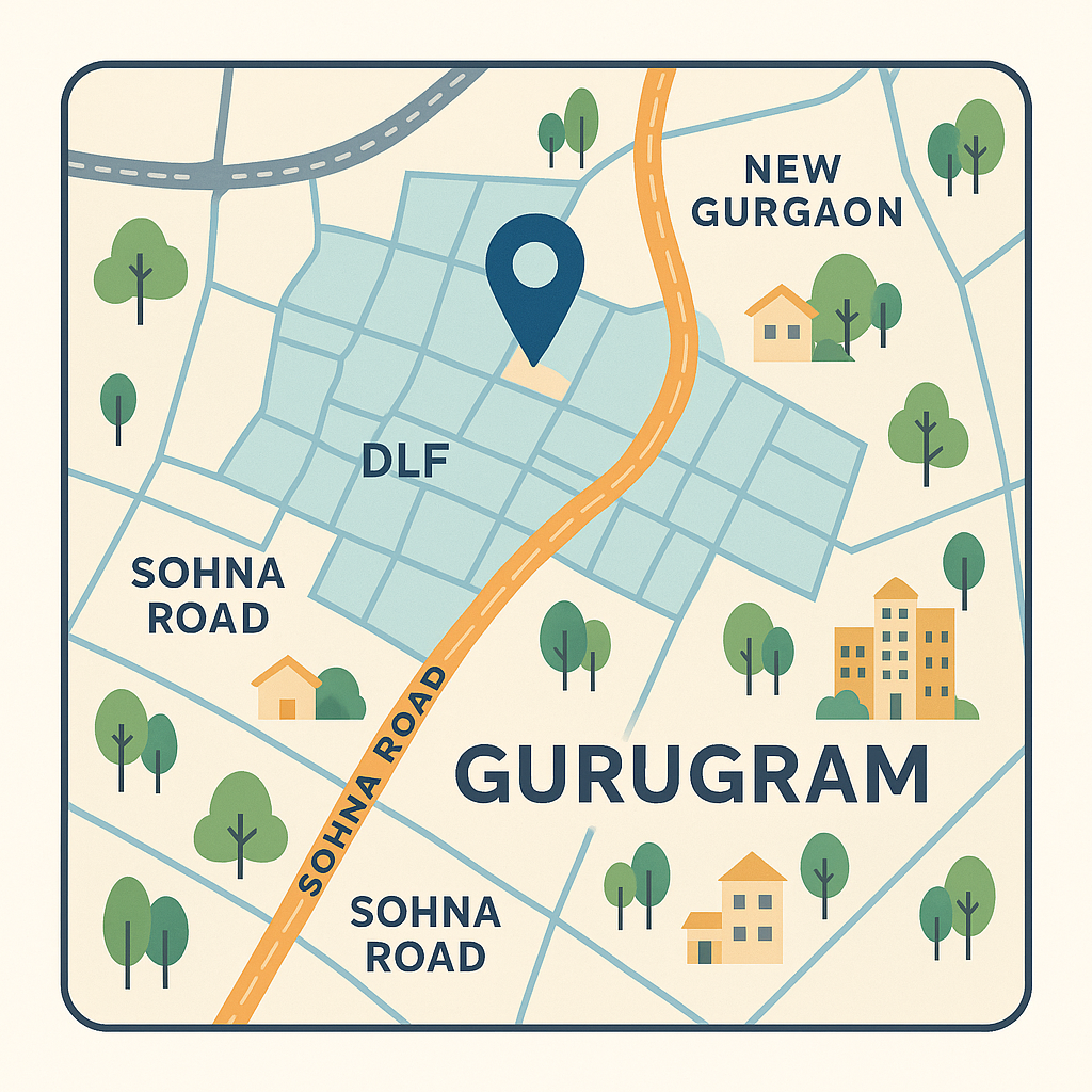 Gurugram Map